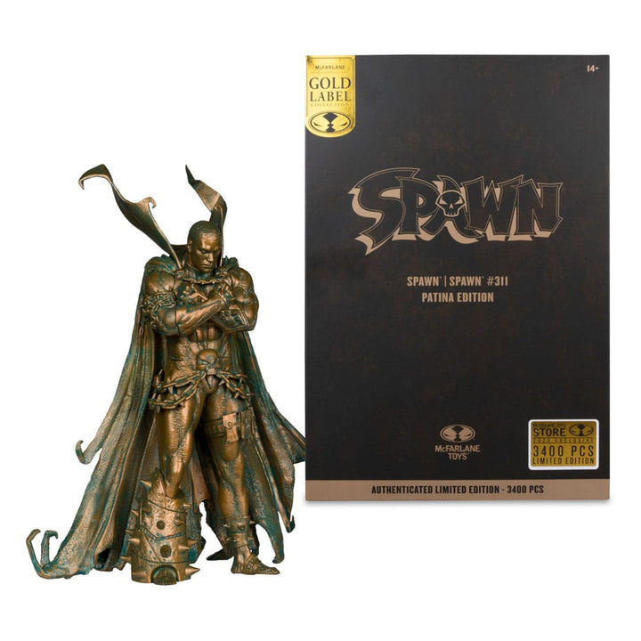 Spawn Action Figure Spawn 311 Patina Edition Gold Label 19 cm