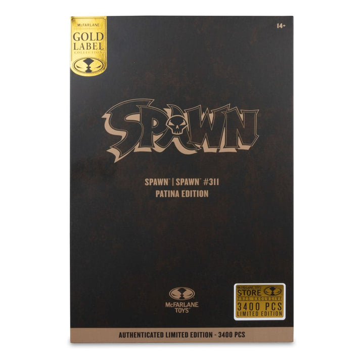 Spawn Action Figure Spawn 311 Patina Edition Gold Label 19 cm