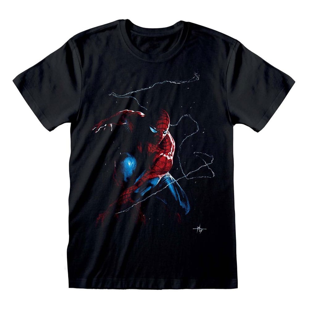 Marvel Comics Spider Man Spidey Art T-Shirt Size M