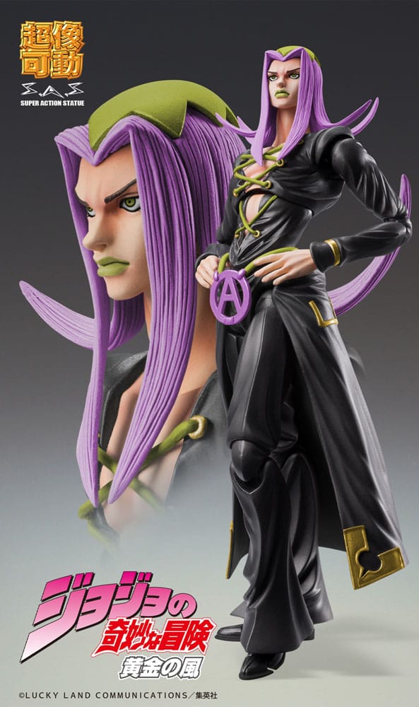 JoJo's Bizarre Adventure Part 5 Super Action Figure Chozokado Leone Abbacchio