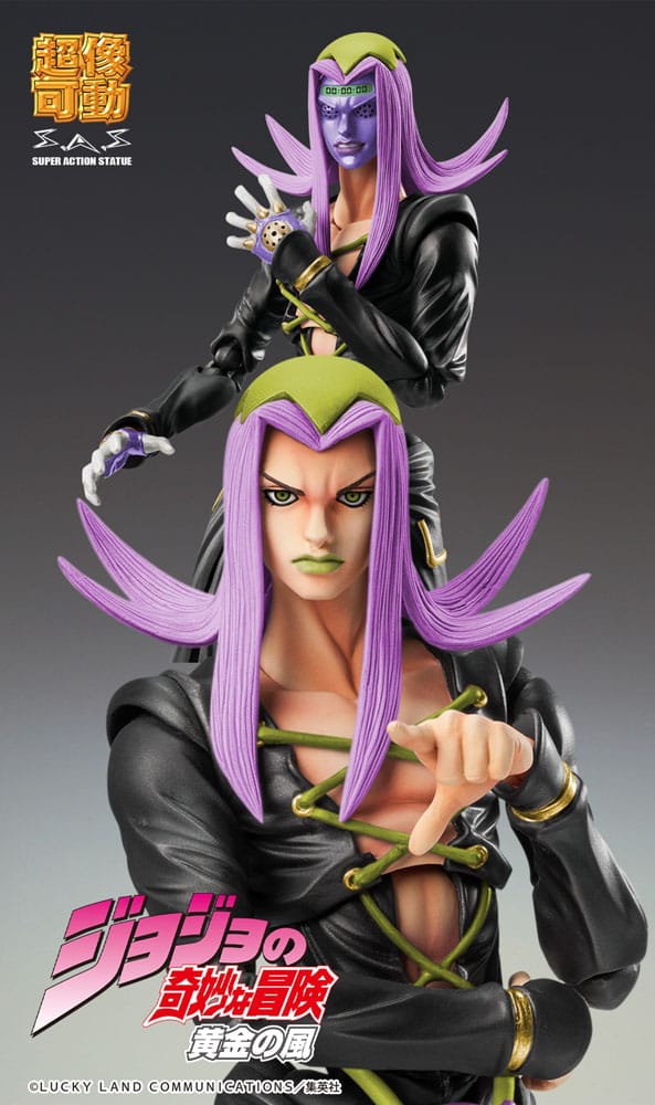 JoJo's Bizarre Adventure Part 5 Super Action Figure Chozokado Leone Abbacchio