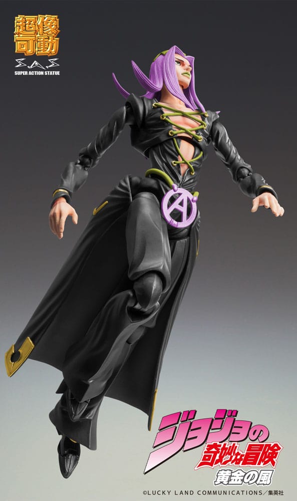 JoJo's Bizarre Adventure Part 5 Super Action Figure Chozokado Leone Abbacchio