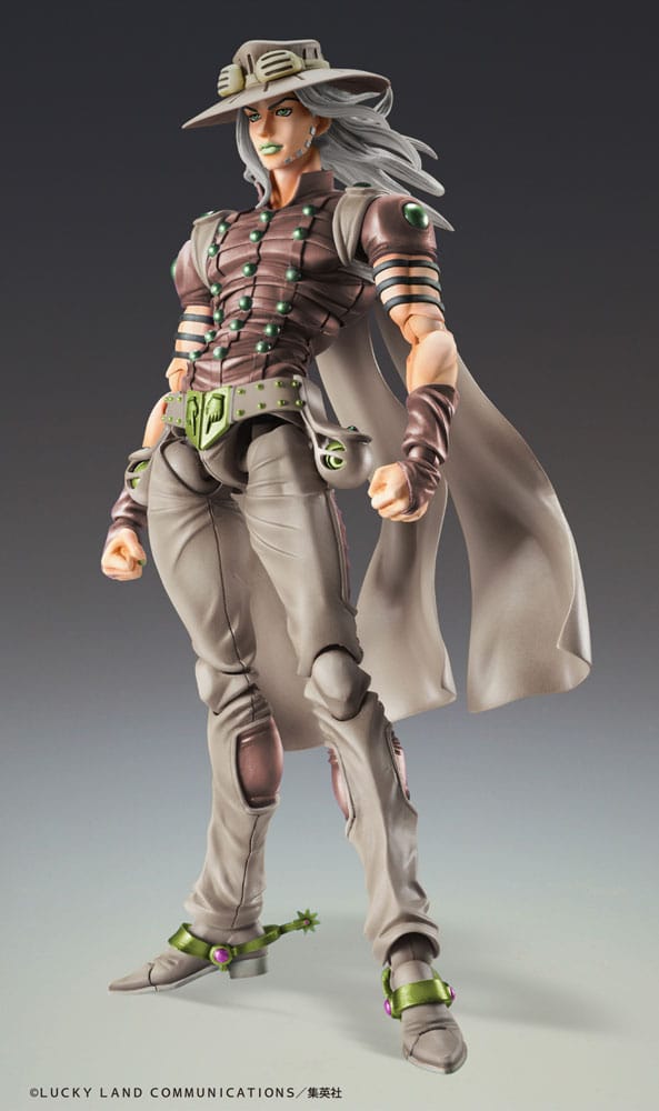 JoJos Bizarre Adventure Johnny Joestar Part 7 Steel Ball Run Chozokado Super Action Figure Second