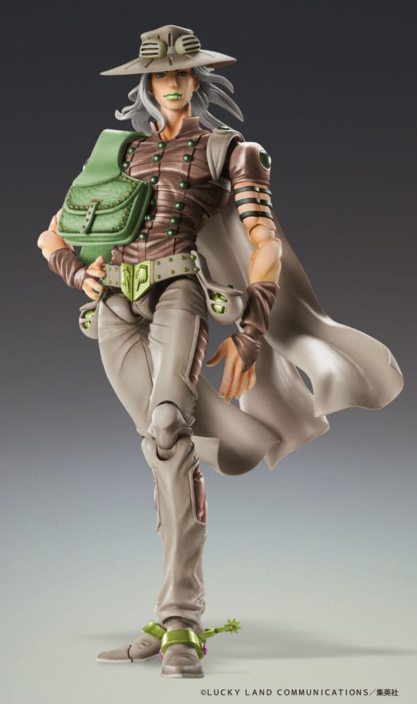 JoJos Bizarre Adventure Johnny Joestar Part 7 Steel Ball Run Chozokado Super Action Figure Second