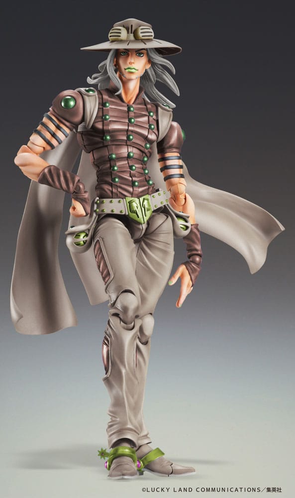 JoJos Bizarre Adventure Johnny Joestar Part 7 Steel Ball Run Chozokado Super Action Figure Second