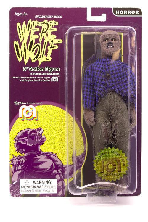 Mego Horror Werewolf Flocked 20 cm POP! Vinyl Figure