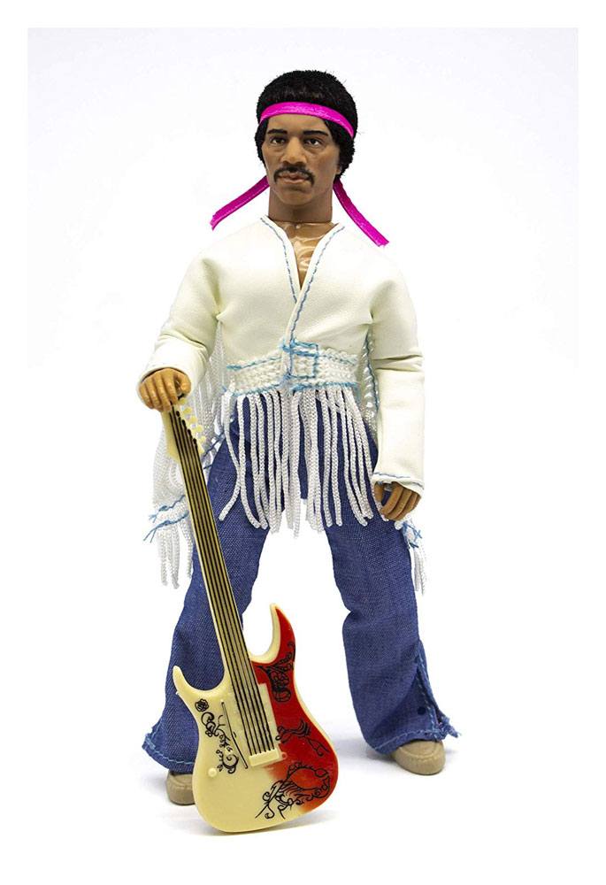 Jimi Hendrix Woodstock Flocked 20 cm POP! Vinyl Figure