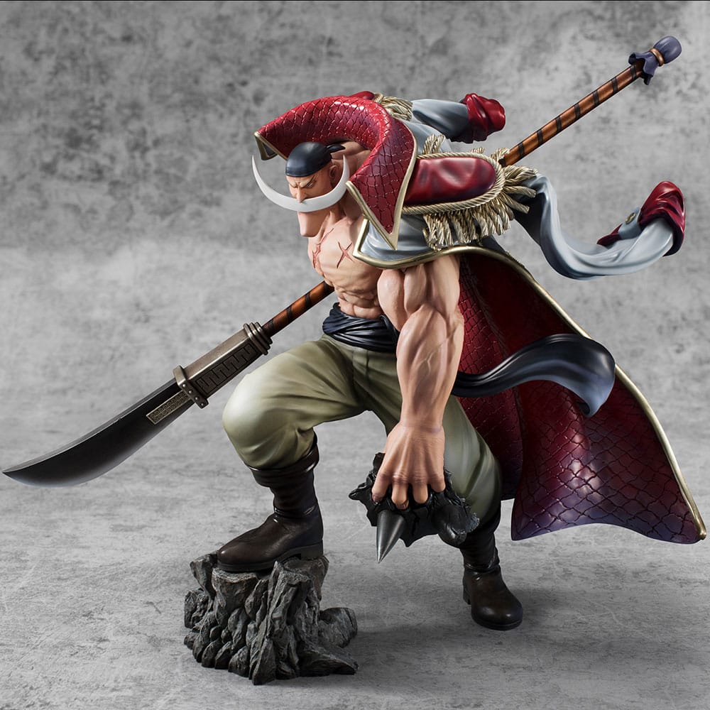 POP NEO Maximum White Beard Edward Newgate One Piece PVC Statue Super Limited Reprint Version 30 cm
