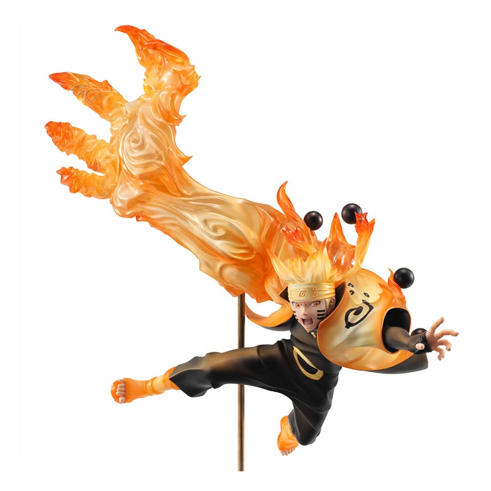 GEM Naruto Uzumaki Six Paths Sage Mode 15th Anniversary Ver Naruto Shippuden PVC Statue 29 cm