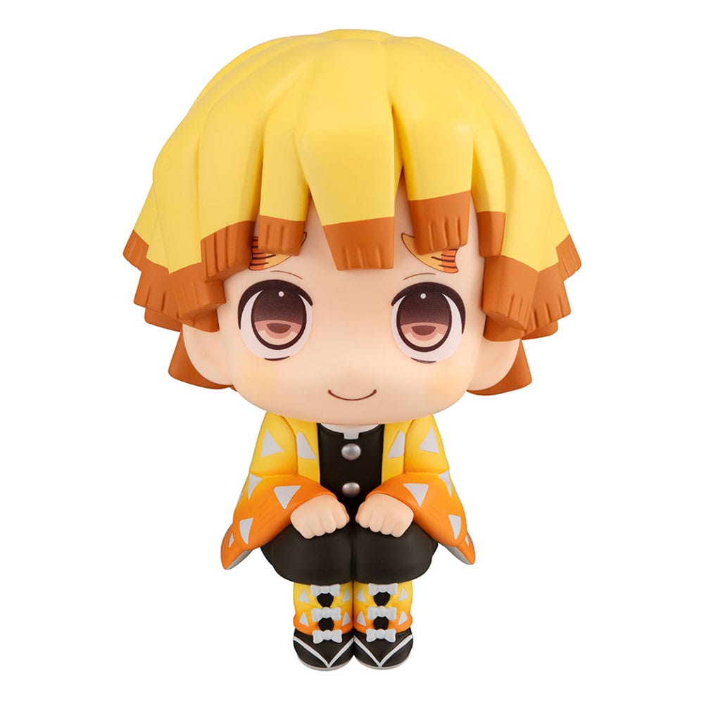 Demon Slayer Zenitsu Agatsuma Smile Ver Demon Slayer Kimetsu no Yaiba Look Up PVC Statue 11 cm
