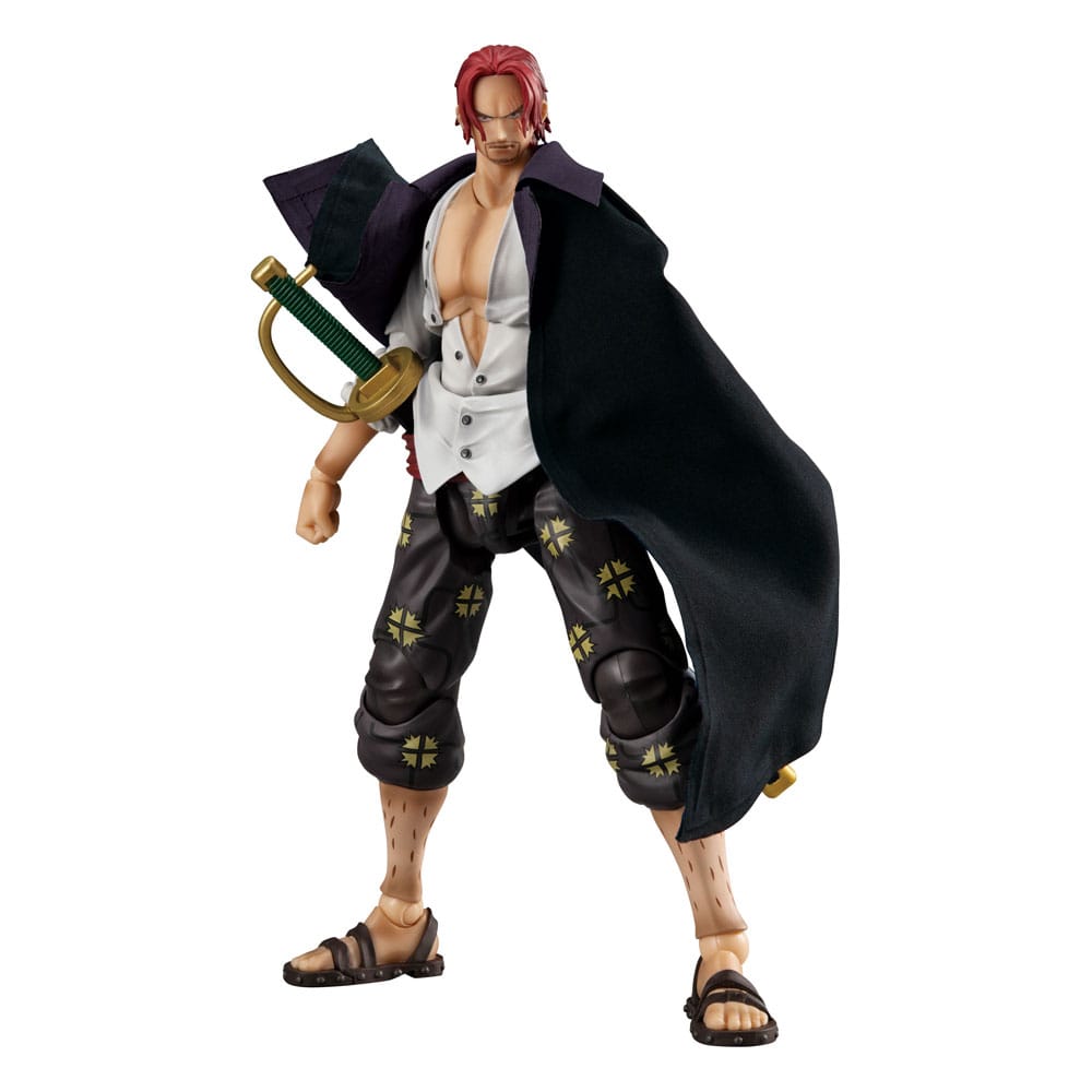 Variable Action Heroes Red Haired Shanks Ver 1 5 One Piece Action Figure 19 cm