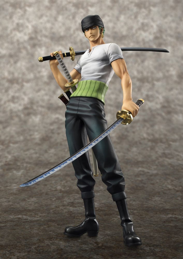 Excellent Model POP Roronoa Zoro NEO DX 10th Limited Ver One Piece PVC Statue 23 cm