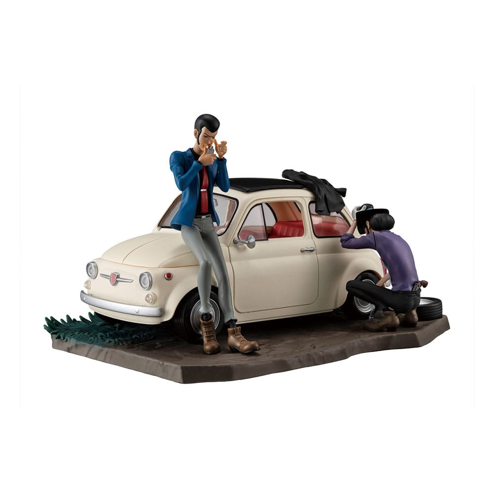 Lupin the Gallery Punk at Dawn Lupin III PVC Statue 9 cm