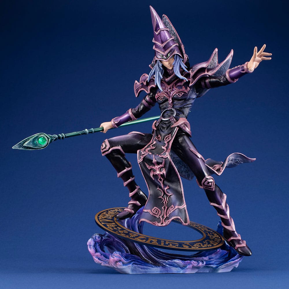 Art Works Monsters Dark Magician Yu Gi Oh PVC Statue The Fated Duel 23 cm