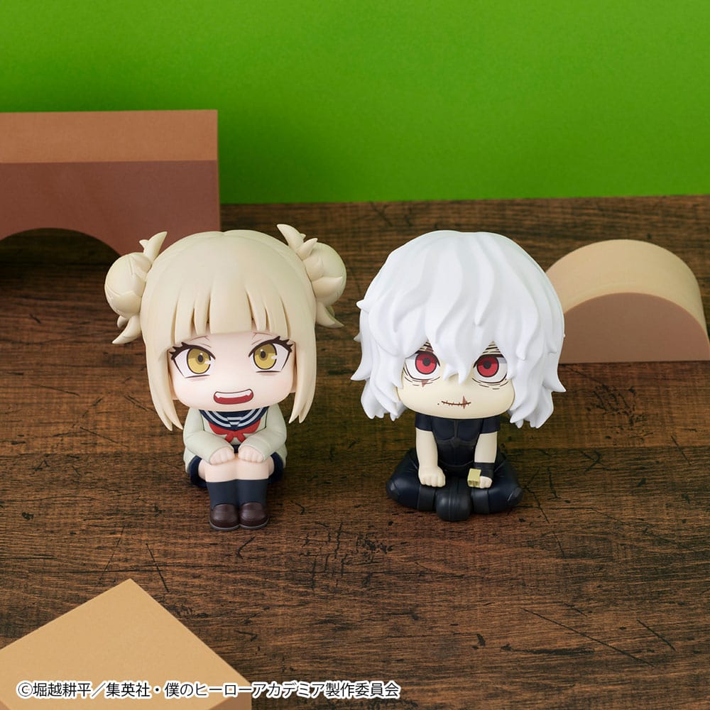 My Hero Academia Tomura Shigaraki and Himiko Toga Look Up PVC Figures 11 cm with Gift