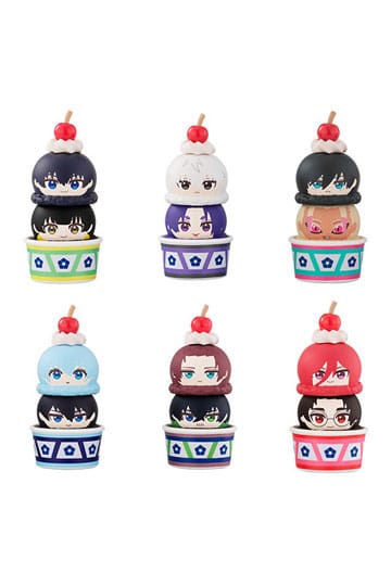 Tsumichen Blue Lock Stack Up and Change Trading Figure Assortment 8 cm Set of 6