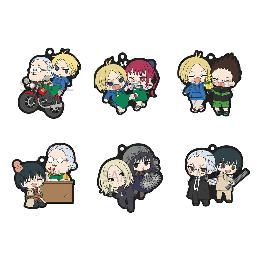Sakamoto Days Rubber Mascot Buddycolle Rubber Charms Assortment 7 cm