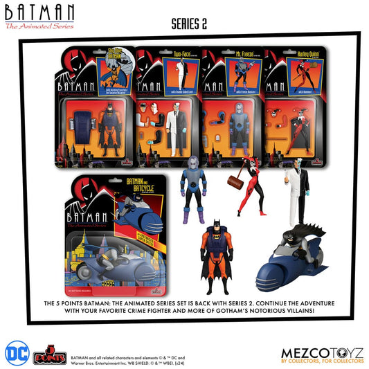 Batman: The Animated Series 5 Points Figure Assortment (Series 2)