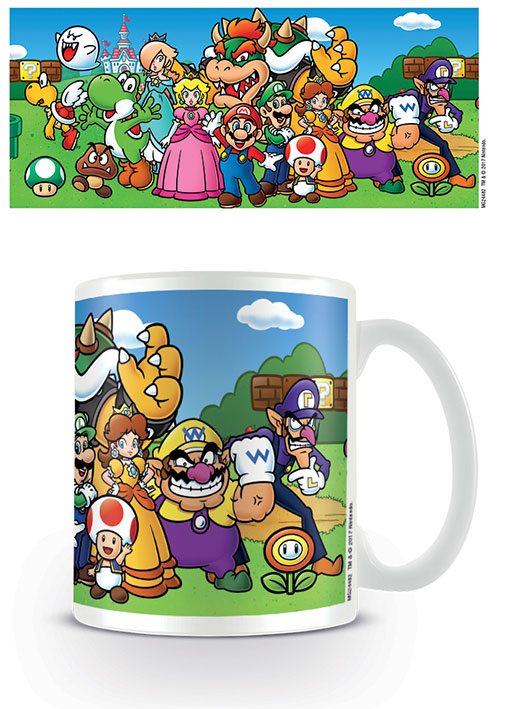 Super Mario Group Characters Mug