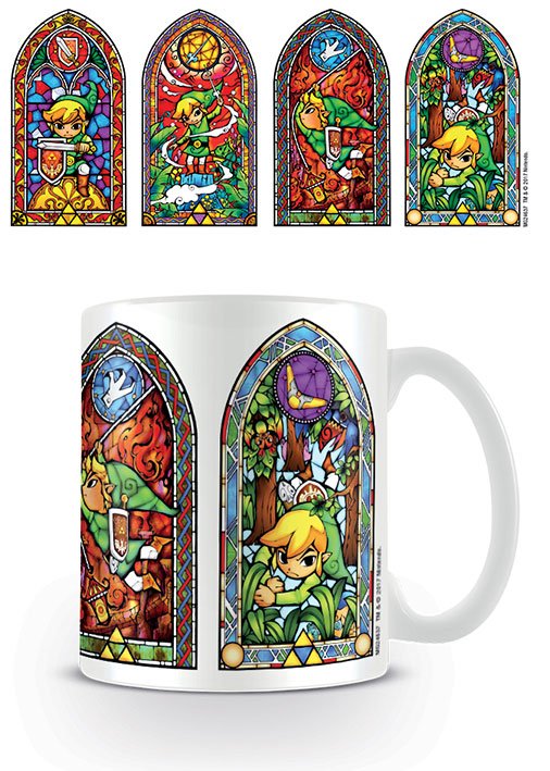 Legend of Zelda Stained Glass Mug