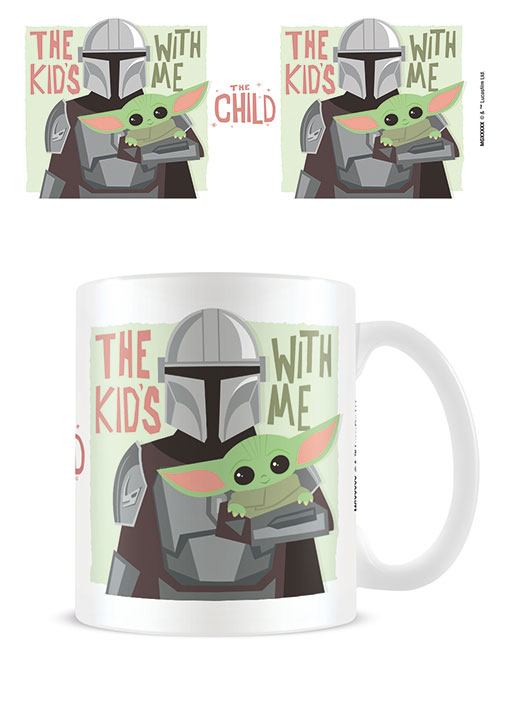 Star Wars The Mandalorian The Kids With Me Mug