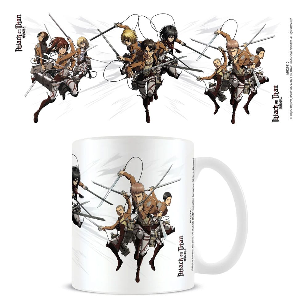 Attack on Titan Character Mug
