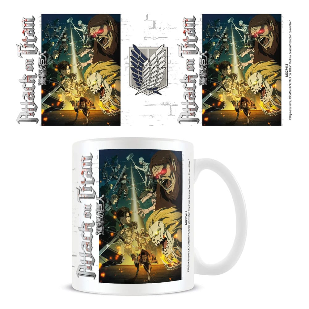 Attack on Titan Special Ops Squad Versus Titans Mug