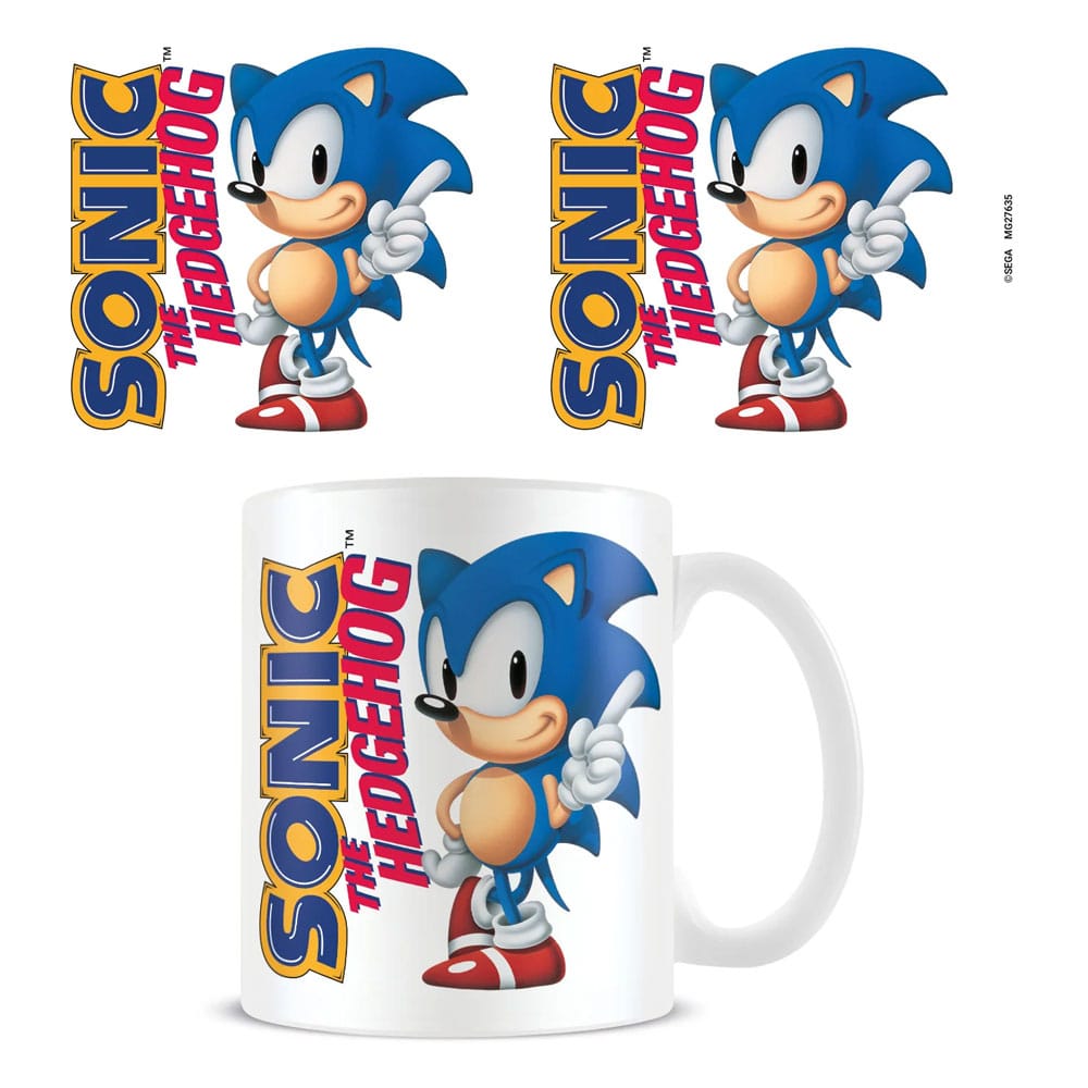 Sonic The Hedgehog Classic Gaming Icon Mug