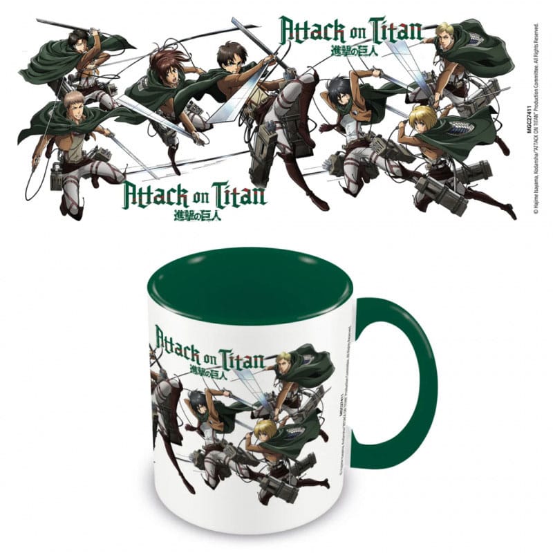 Attack on Titan Characters Season 3 Mug