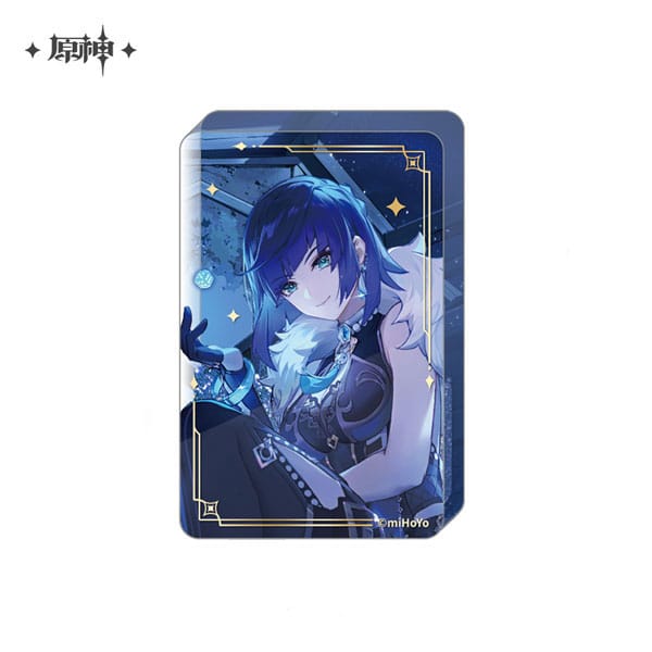 Genshin Impact Yelan Acrylic Ornament with Glitter 8,5 cm