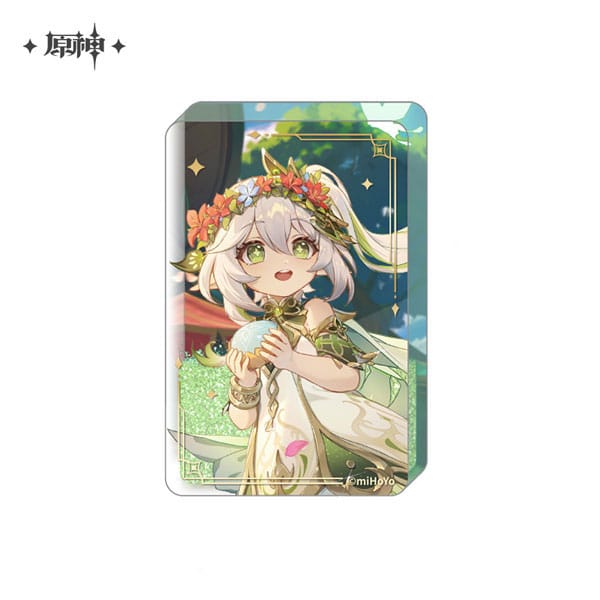 Genshin Impact Nahida Acrylic Ornament with Glitter 8,5 cm