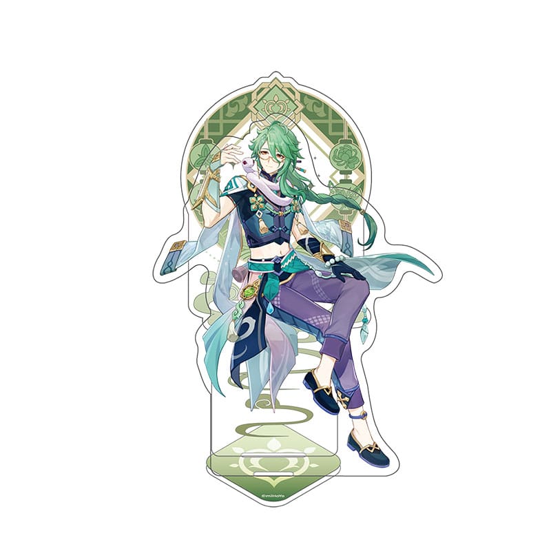 Genshin Impact Baizhu Liyue Theme Series Acrylic Figure 14 cm