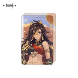 Genshin Impact Dehya Acrylic Ornament with Glitter 8,5 cm