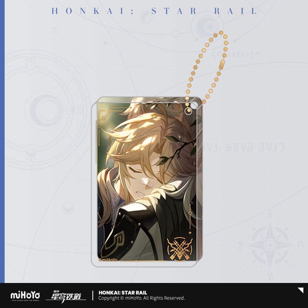 Honkai Star Rail Yanqing Sleep Like the Dead Light Cone Acrylic Keychain 4 cm