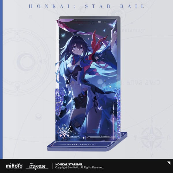 Honkai Star Rail Seele In the Night Light Cone Acrylic Ornament with Glitter 7 cm