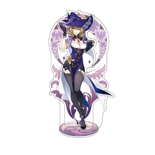 Genshin Impact Lisa Mondstadt Theme Series Character Acrylic Figure 14 cm