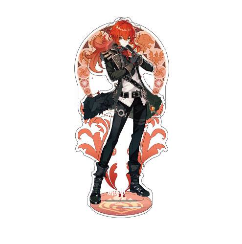 Genshin Impact Diluc Mondstadt Theme Series Character Acrylic Figure 14 cm