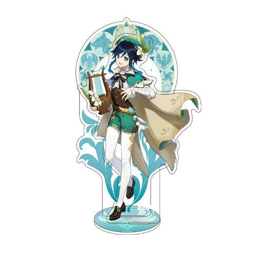Genshin Impact Venti Mondstadt Theme Series Character Acrylic Figure 14 cm