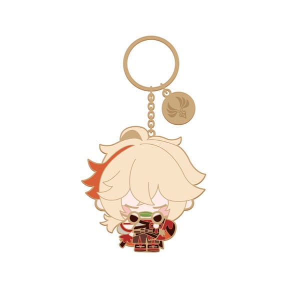 Genshin Impact Kaedehara Kazuha Character Metal Keychain