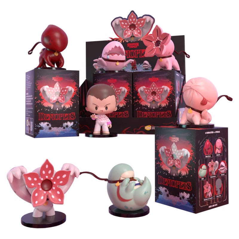 Netflix Stranger Things Demopets Blind Box Display 6 Pieces