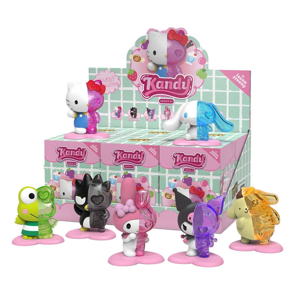 Kandy Sanrio Jason Freeny Collection Blind Box Display 6 Pieces