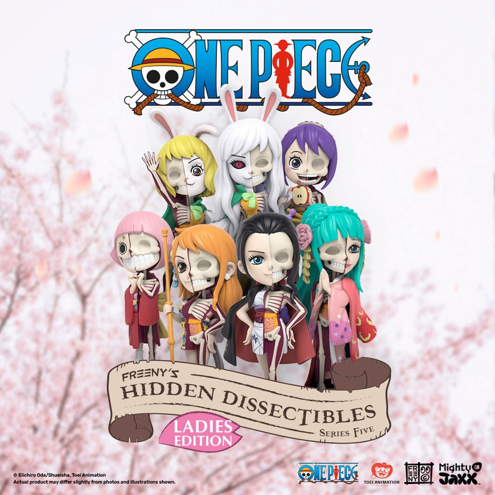 One Piece Ladies Edition One Piece Blind Box Hidden Dissectibles Series 5 Display 6 Pieces