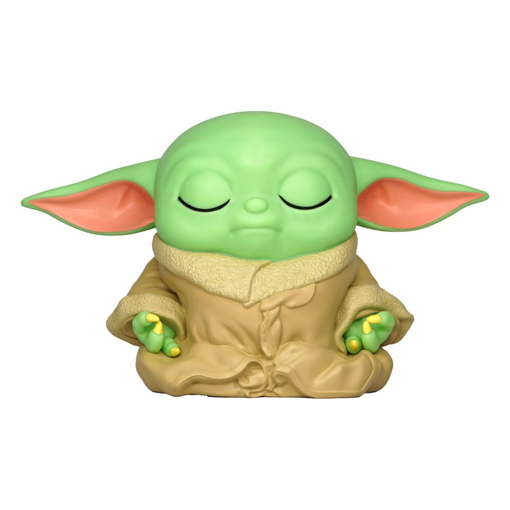 Lucasfilm The Child Star Wars The Mandalorian Coin Bank Meditation Pose