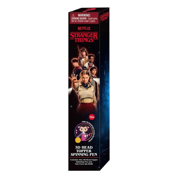 Stranger Things 3D Head Topper Spinning Pen