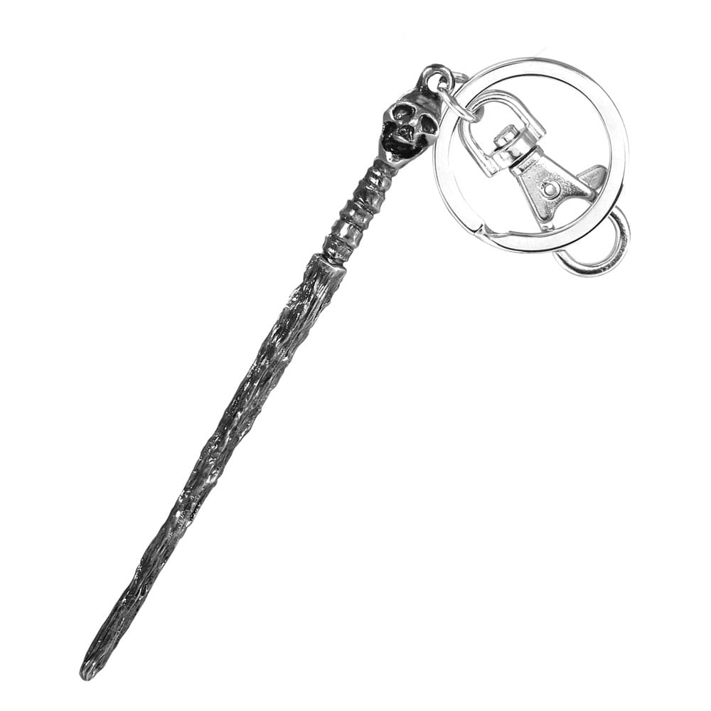 Harry Potter Death Eater Wand Metal Keychain Collectible
