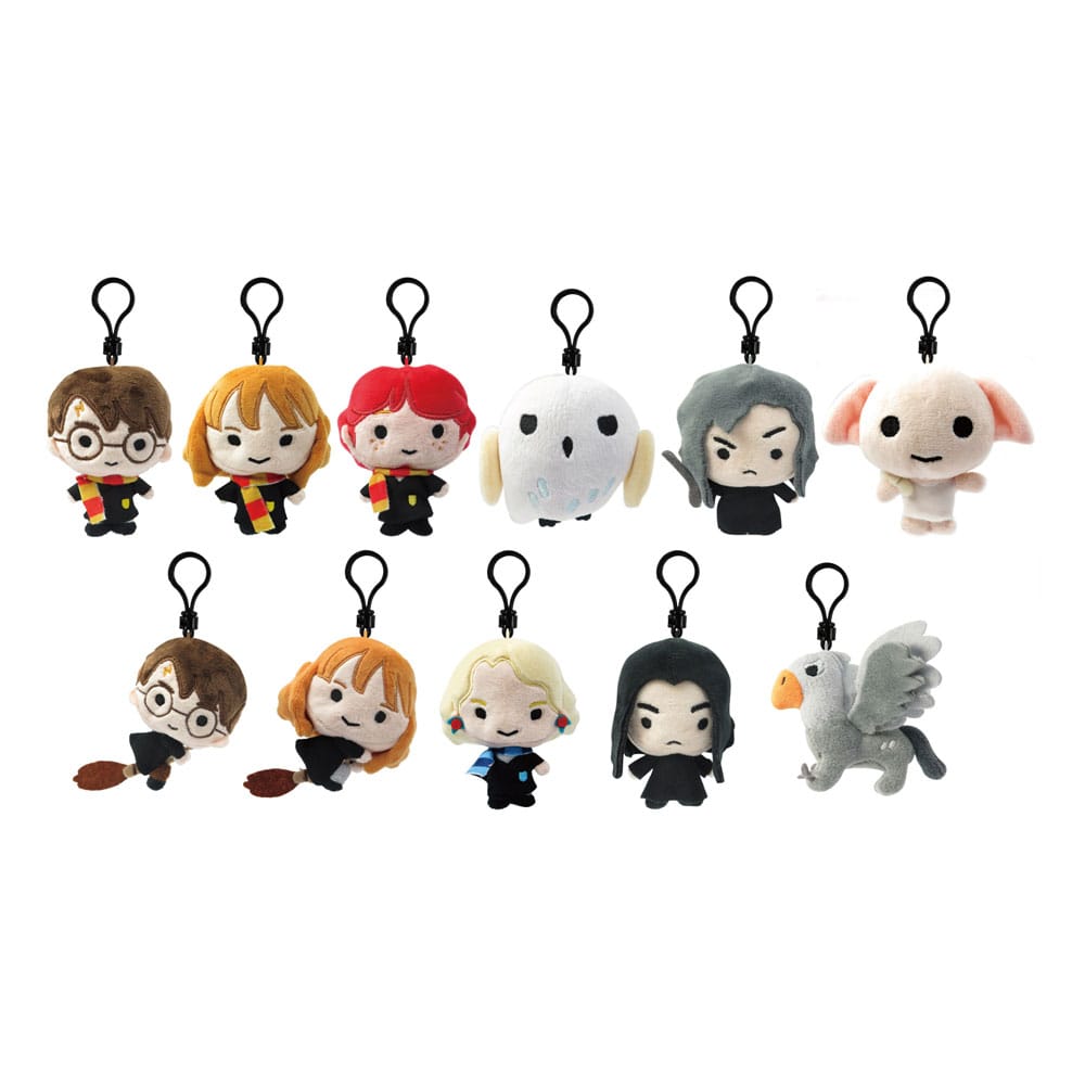 Harry Potter Harry Potter Plush Bag Clips Display 24 Pieces