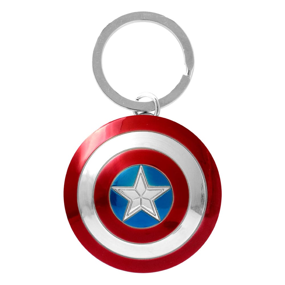 Marvel Captain America Shield Marvel Metal Keychain