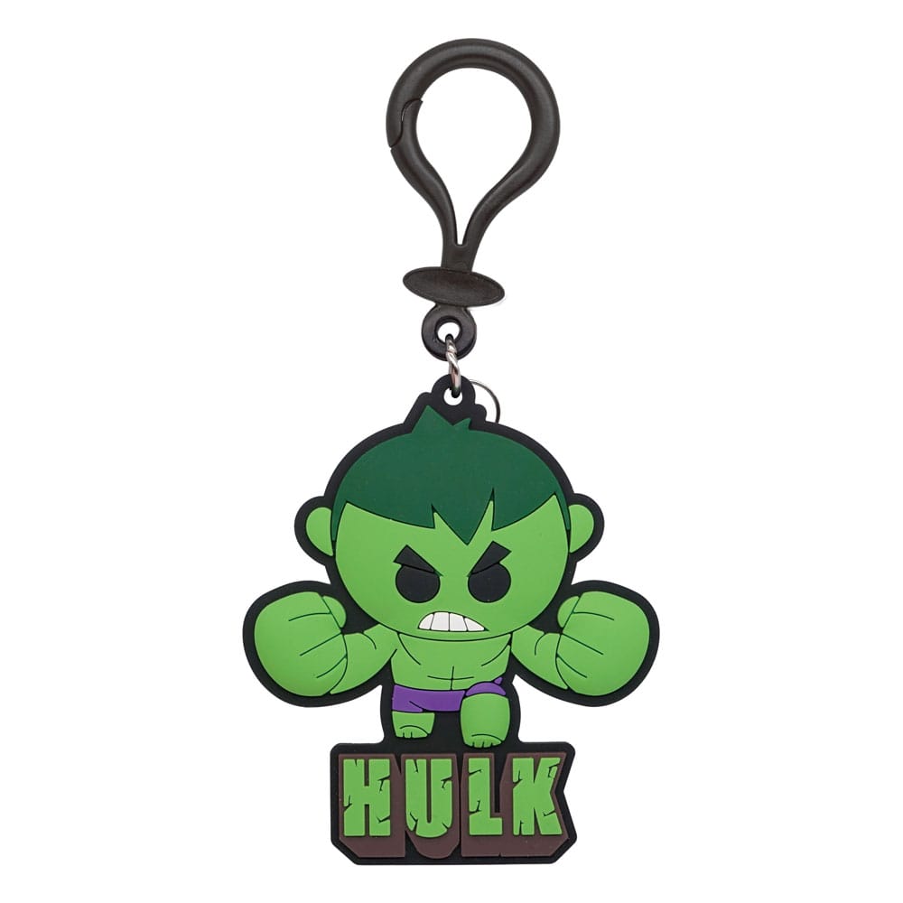 Marvel Hulk Soft Touch PVC Bag Clip
