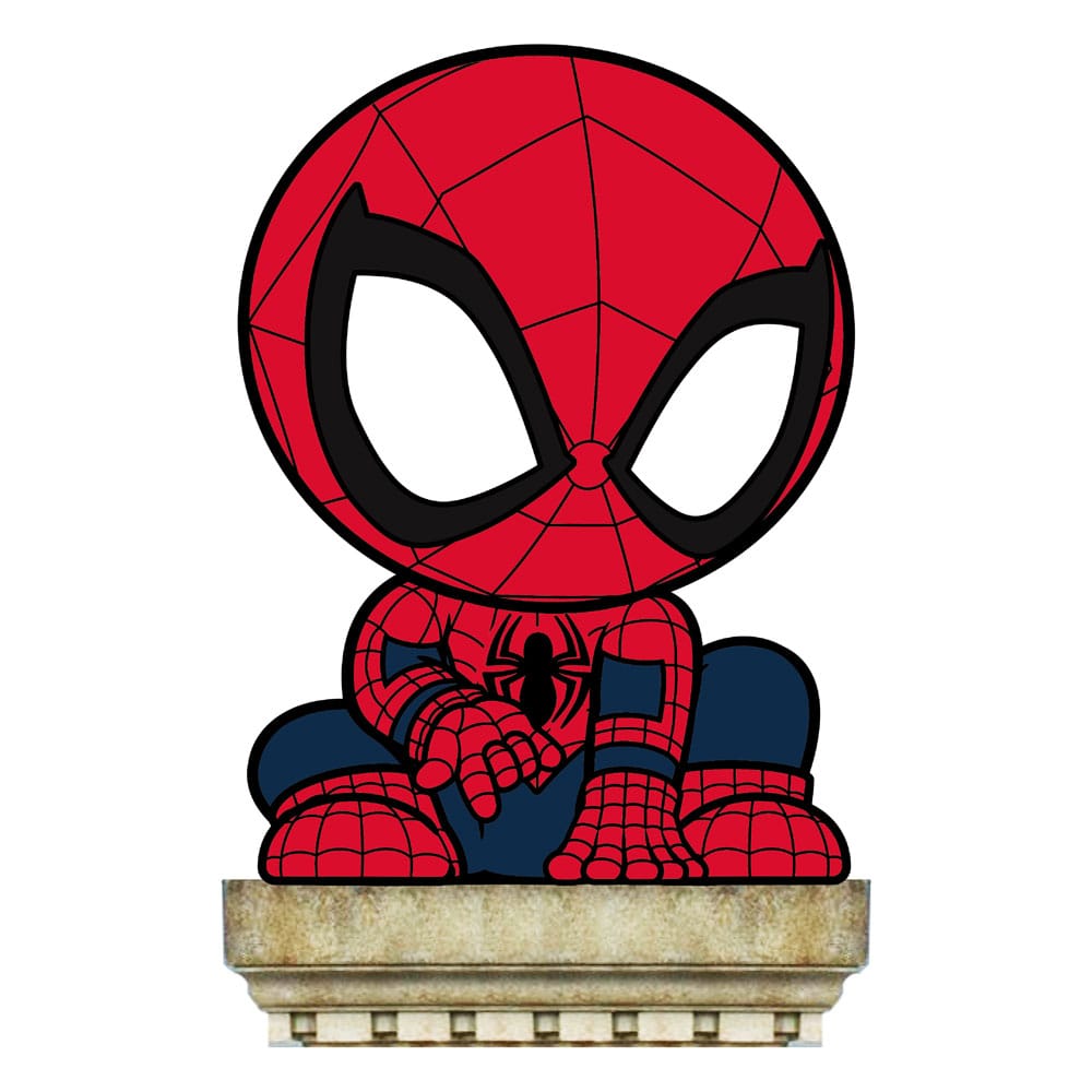 Marvel Spider Man Crouching Spider Man Coin Bank