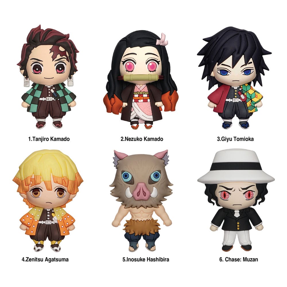 Demon Slayer Kimetsu no Yaiba 3D Magnets Series 1 Display 12